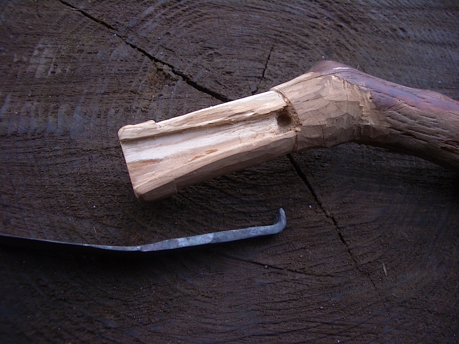 Island Blacksmith: Hand forged knives.