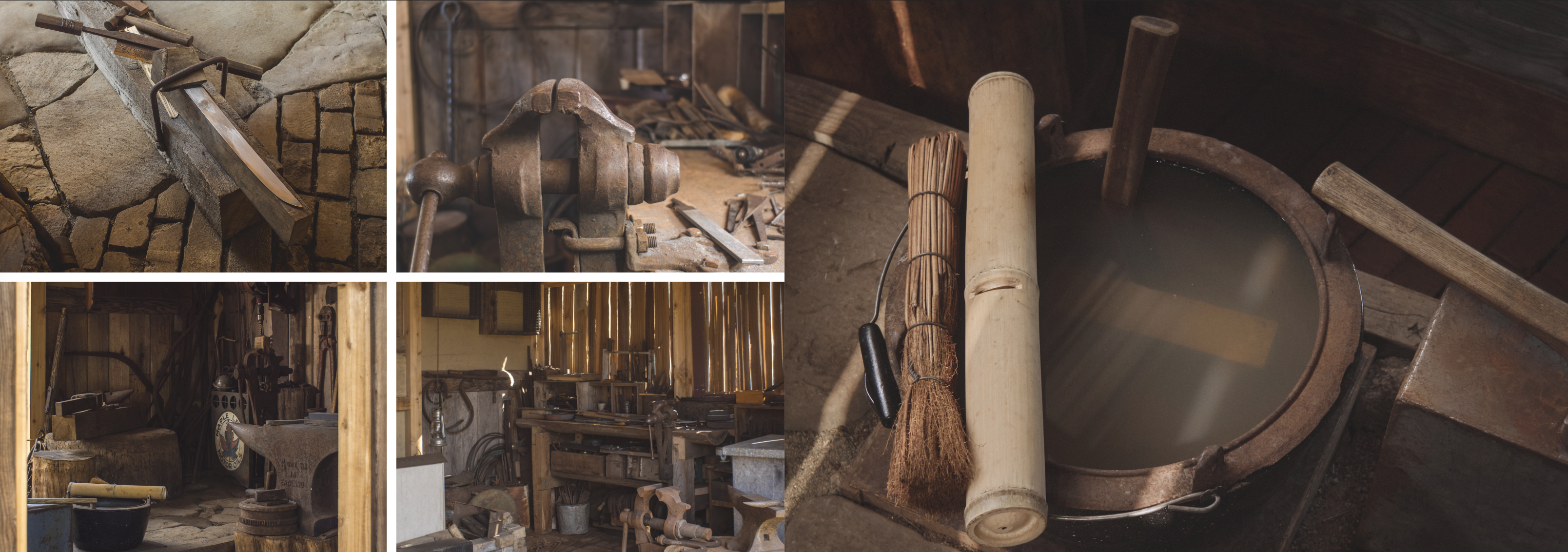 Island Blacksmith: Hand forged knives made on Vancouver Island from reclaimed materials, Satoyama scenes of rural Japan