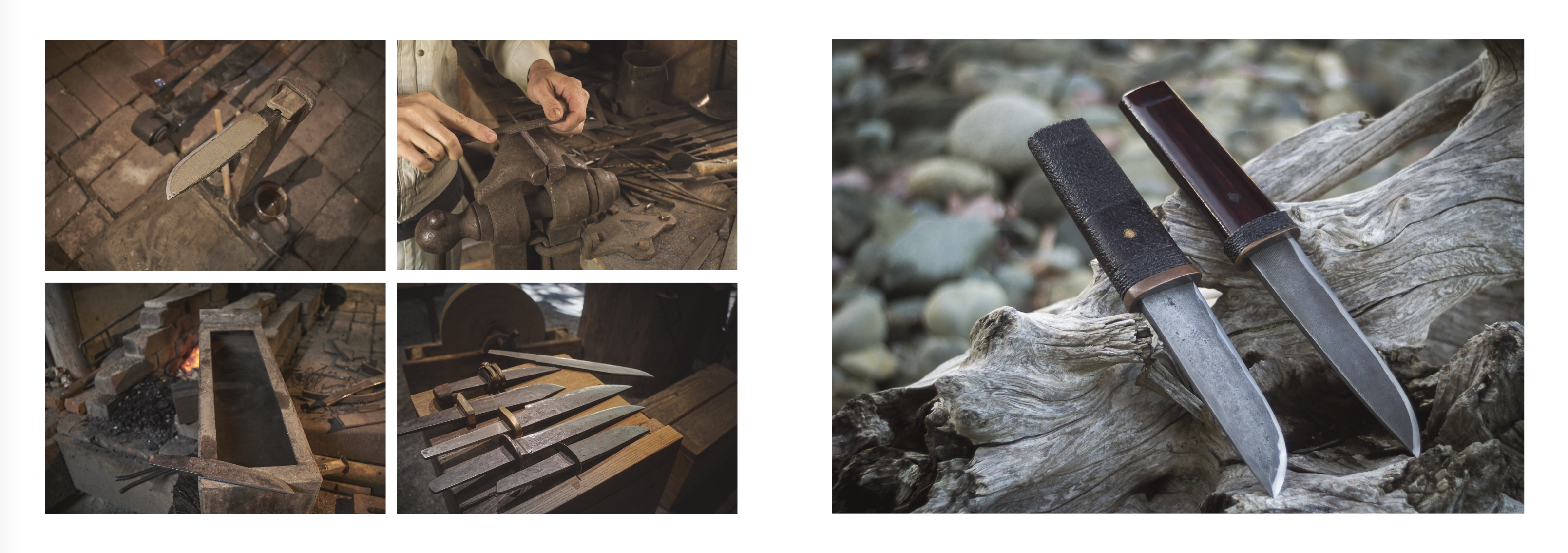 Island Blacksmith: Hand forged knives made on Vancouver Island from reclaimed materials, Satoyama scenes of rural Japan