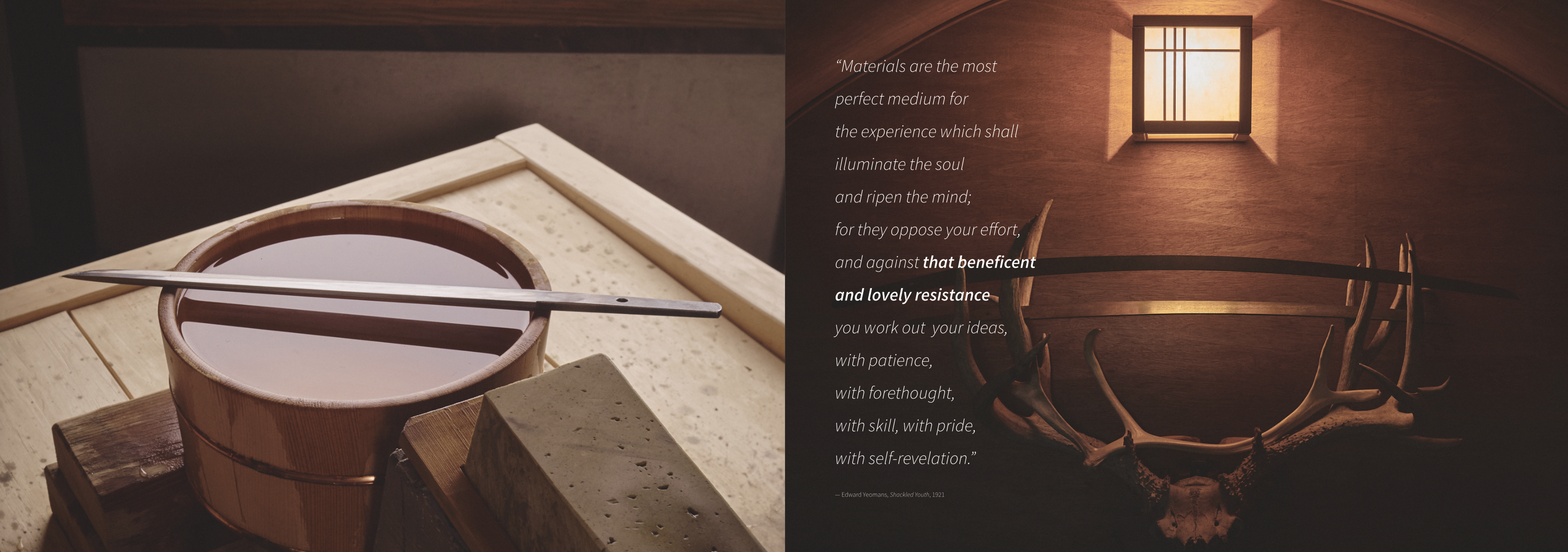 Island Blacksmith: Hand forged knives made on Vancouver Island from reclaimed materials, Satoyama scenes of rural Japan