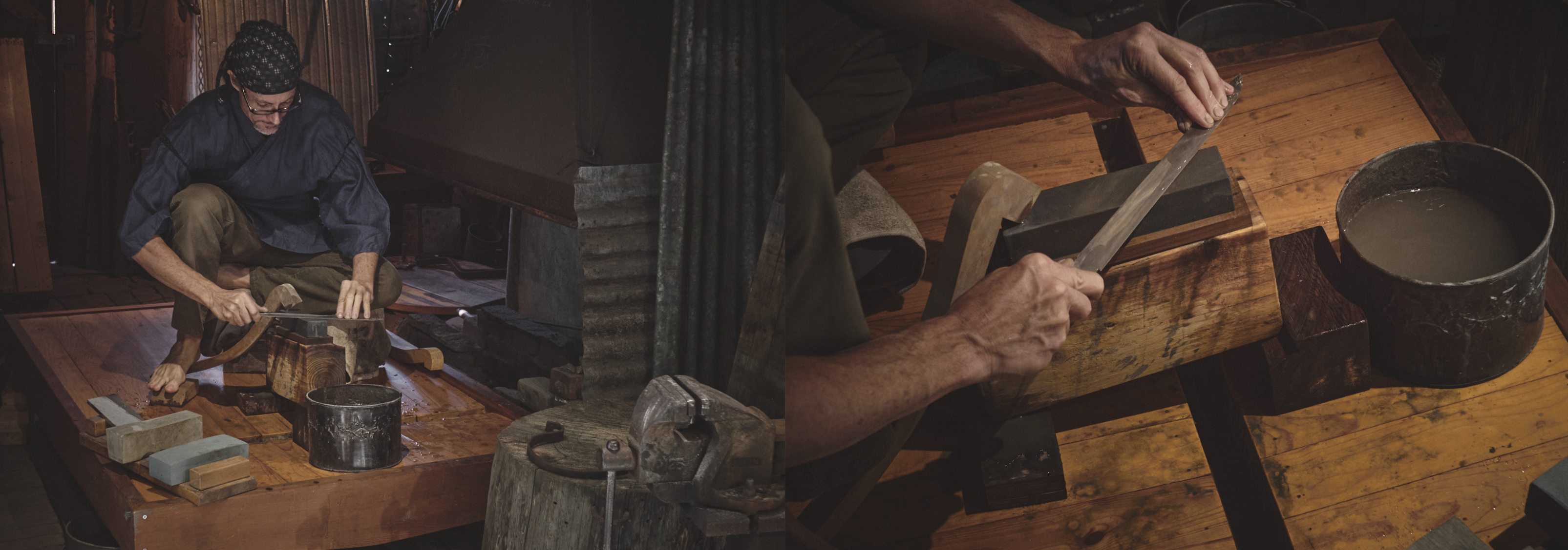 Island Blacksmith: Hand forged knives made on Vancouver Island from reclaimed materials, Satoyama scenes of rural Japan