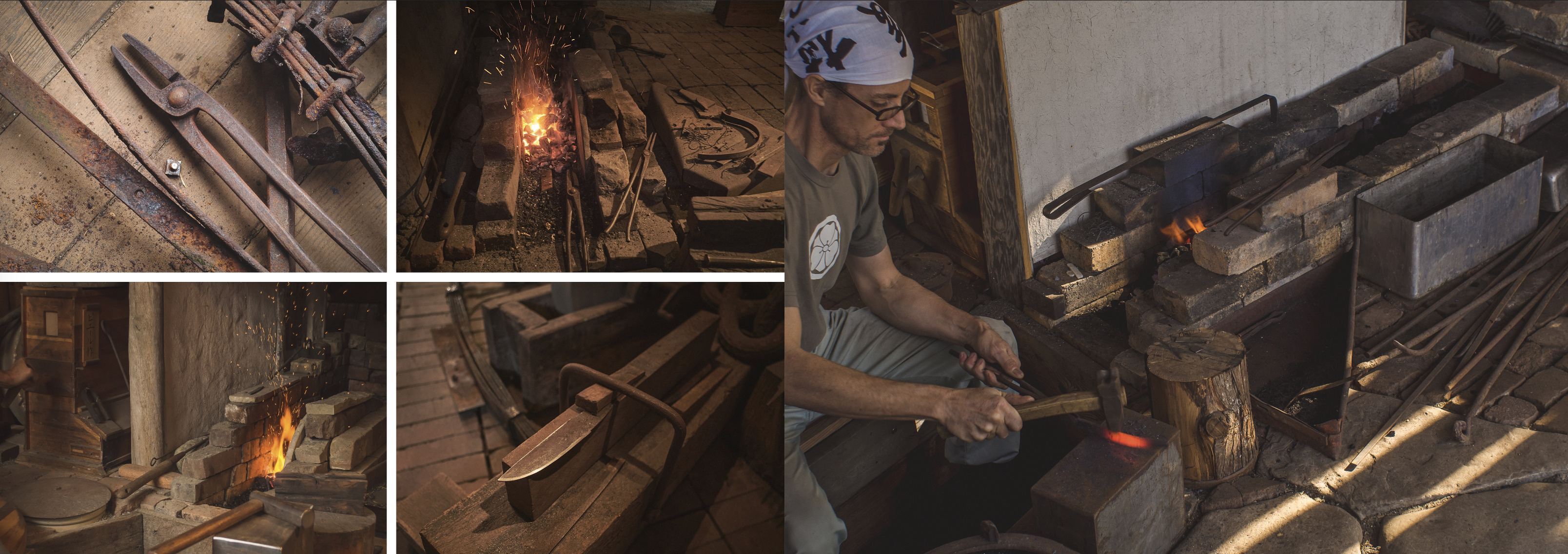 Island Blacksmith: Hand forged knives made on Vancouver Island from reclaimed materials, Satoyama scenes of rural Japan