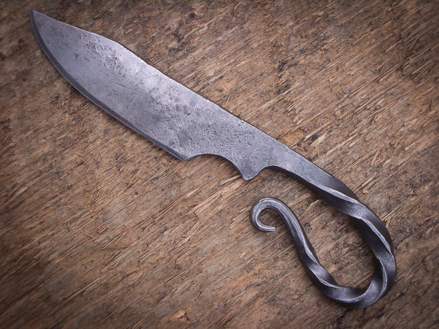 Island Blacksmith: Hand forged reclaimed knives from reclaimed materials