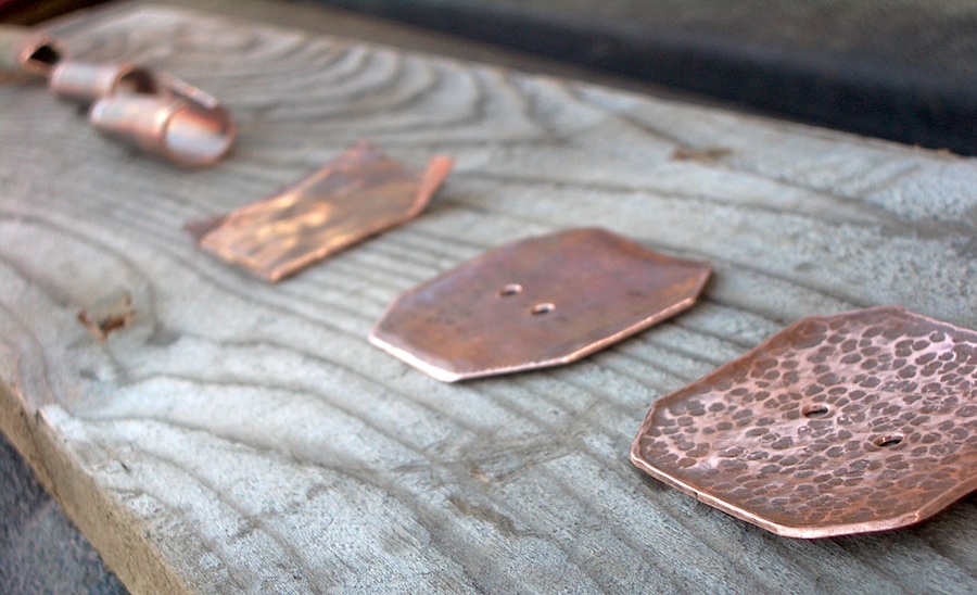 Vancouver Island Blacksmith: Edo Inspired Metal Buttons.