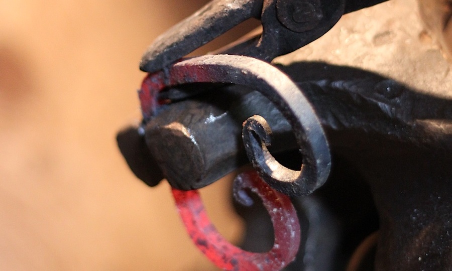 Island Blacksmith: Hand forged knives and ironwork.