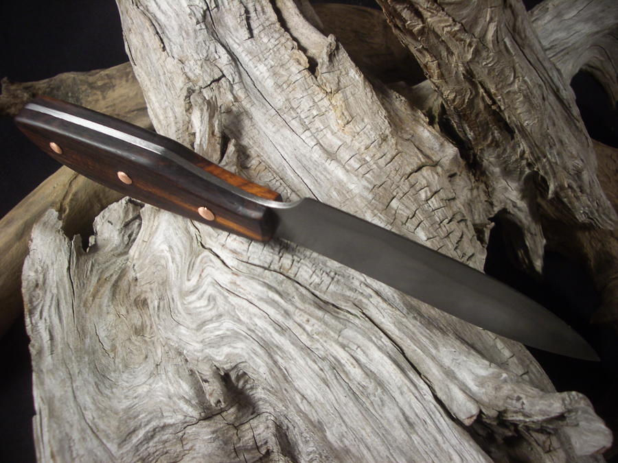 Island Blacksmith: Hand forged knives from reclaimed materials