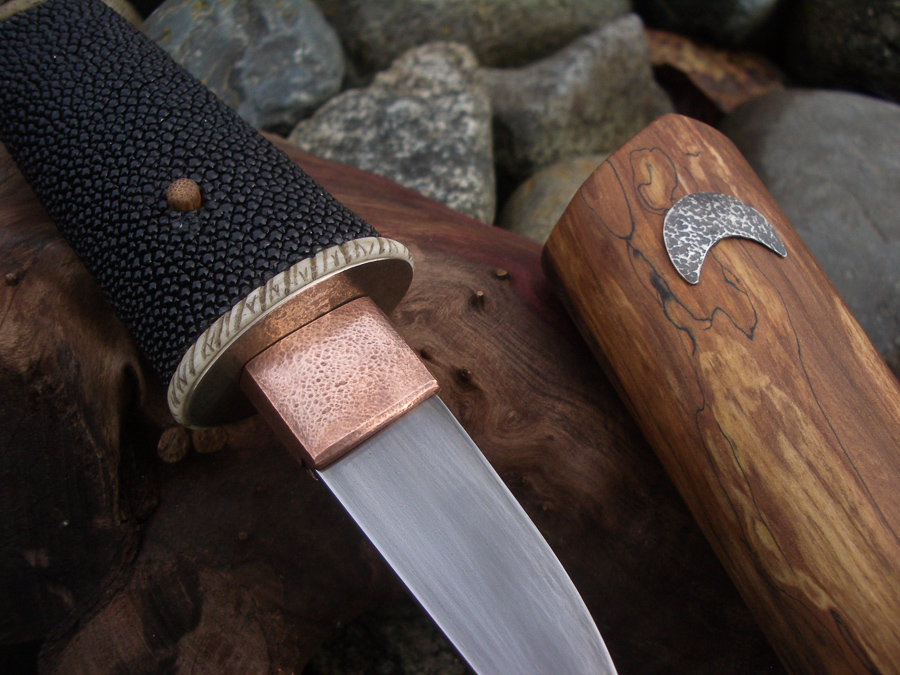 Island Blacksmith: Hand forged reclaimed knives made from farm equipment
