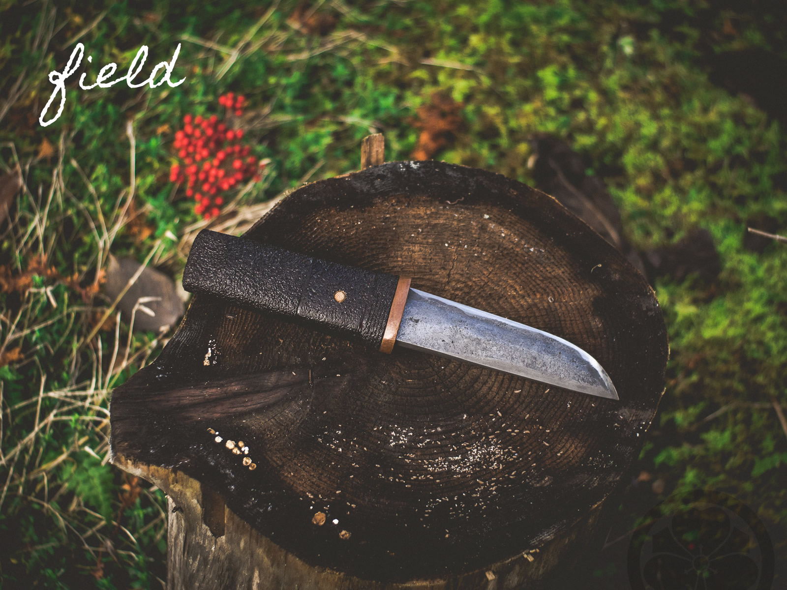 Island Blacksmith: Design your own charcoal forged knives made from reclaimed steel.
