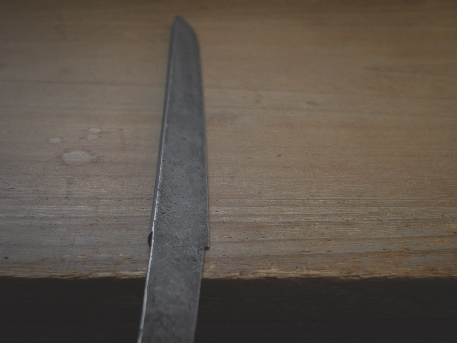 Island Blacksmith: Charcoal forged knives from antique steel.