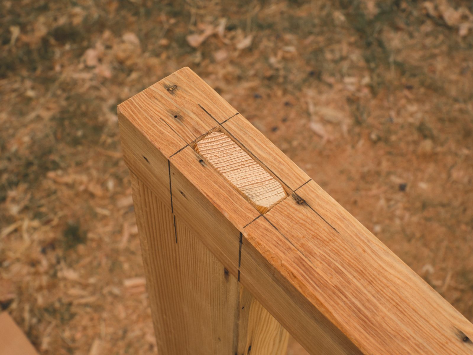 Simple Japanese structural joinery