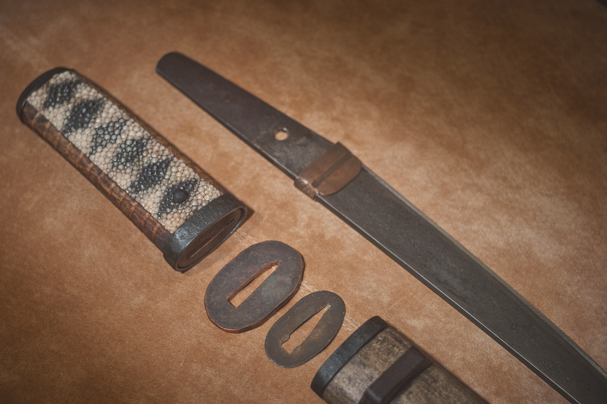 Island Blacksmith: Charcoal forged knives from reclaimed series land rover steel.