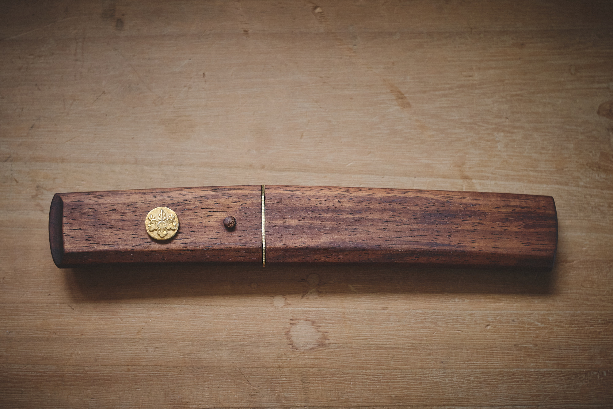 Island Blacksmith: Charcoal forged knives from reclaimed series land rover steel.