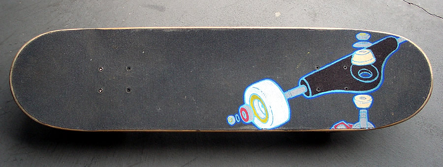 skateboard grip art by project77